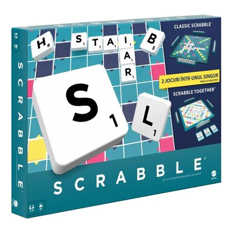 Joc Scrabble, 8 ani+, Mattel