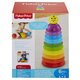 Jucarie interactiva pentru bebelusi Piramida Cupelor, 6 luni+, Fisher Price 702367