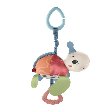 Jucarie senzoriala pentru bebelusi Broscuta Testoasa, 0 luni+, Fisher Price 702374