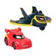 Set cu 2 masinute Light-Up Racers Batwheels, 3 ani+, Fisher Price 702379