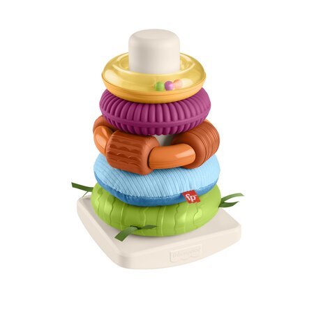 Jucarie senzoriala Piramida, 6 luni+, Fisher Price