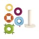 Jucarie senzoriala Piramida, 6 luni+, Fisher Price 702391