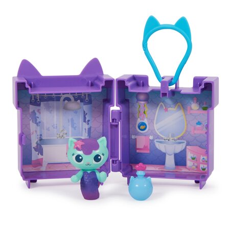 Set de joc cu clips Baia Pisirenei, 3 ani+, Gabby's Dollhouse 702399