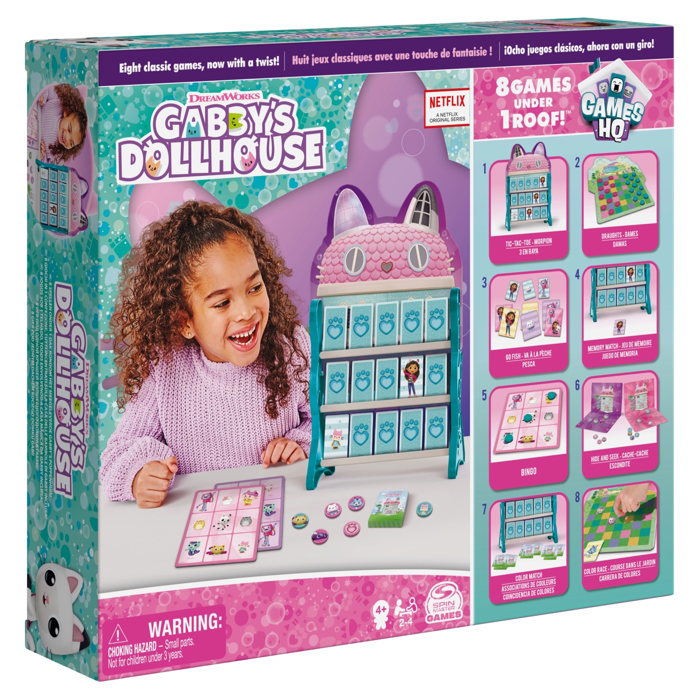 Joc societate Games HQ, 4 ani+, Gabby's Dollhouse