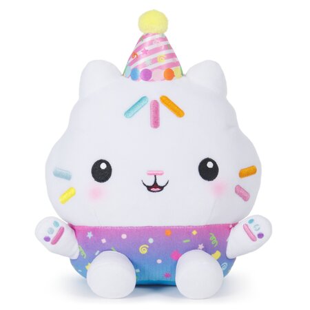 Jucarie plus Sprinkle Party Motanul Briosel, 25 cm, 3 ani+, Gabby's Dollhouse