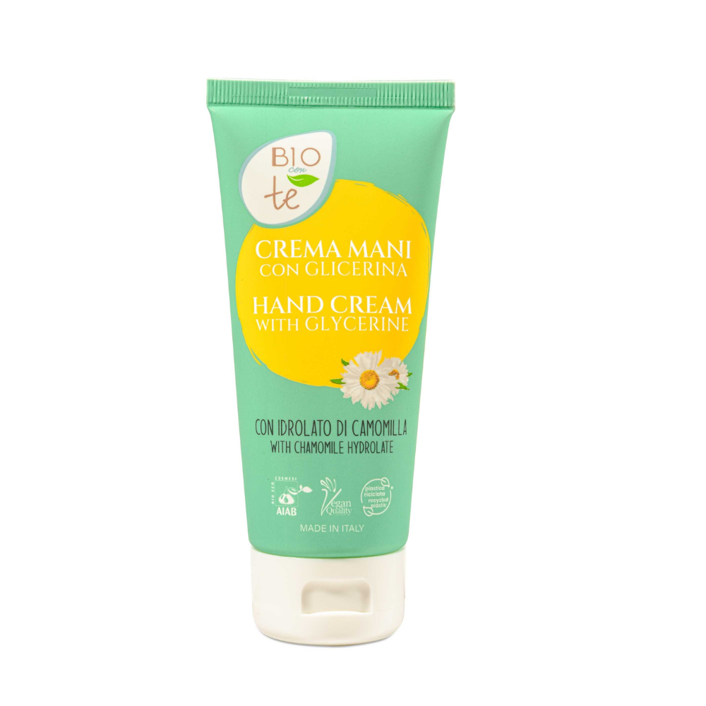 Crema de maini cu hidrolat de musetel Bio, 75 ml, Bioconte
