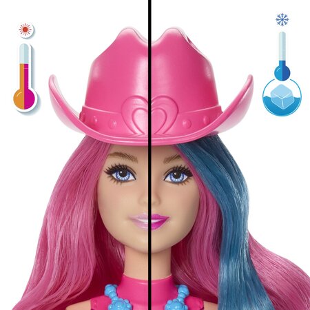 Papusa Color Reveal, Seria Disco Star, 3 ani+, Barbie 702603