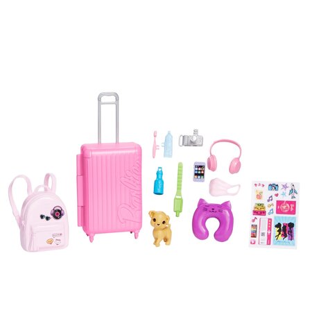 Papusa Malibu in calatorie, 3 ani+, Barbie 702612