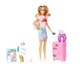 Papusa Malibu in calatorie, 3 ani+, Barbie 702613
