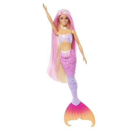 Papusa Sirena Color Change, 3 ani+, Barbie 702617