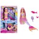 Papusa Sirena Color Change, 3 ani+, Barbie 702615