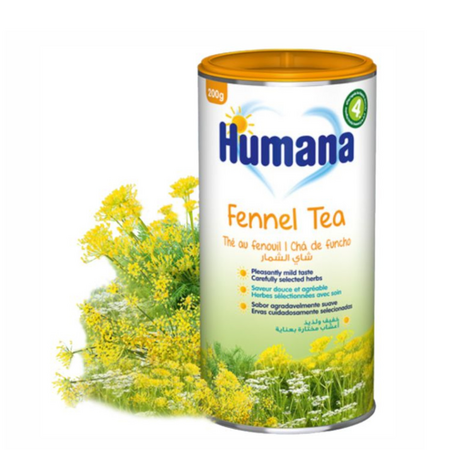 Ceai de fenicul cu chimen dulce, 4 luni+, 200 g, Humana 702694