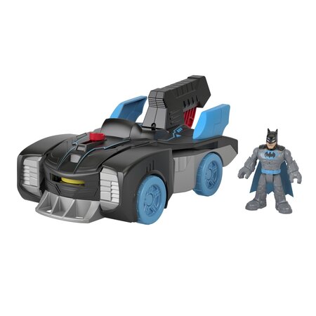 Vehicul cu Figurina Bat-Tech Batmobil Imaginext DC Super Friends, 3 ani+, Fisher Price 702723