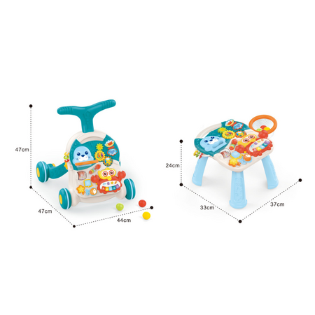Antepremergator interactiv 2 in 1, 12 luni+, Iggy Ziggy 702789