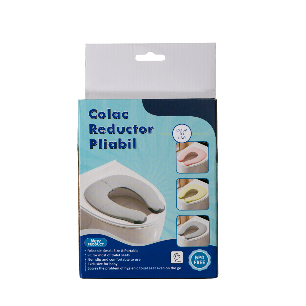 Colac reductor pliabil, + 18 luni, Verde, 1 bucata, Kidscenter