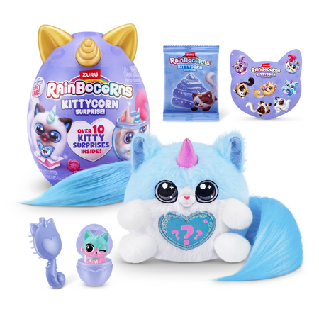 Jucarie de plus KittyCorn Surpise S3, 3 ani+, Rainbocorns