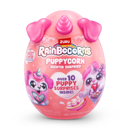 Jucarie de plus PuppyCorn Surprise S4, 3 ani+, Rainbocorns 702873