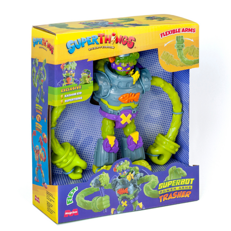 Figurina Robot Trasher, 3 ani+, Superthings 702879