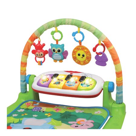 Centru de activitatie muzical Prietenii din jungla Deluxe, 0 luni+, Winfun 702989