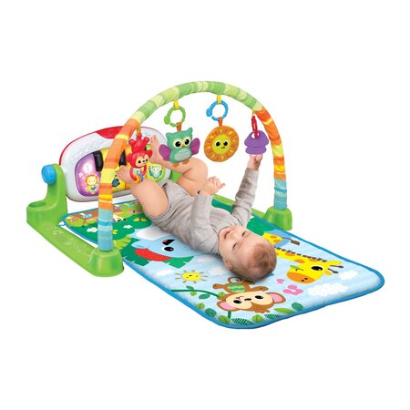 Centru de activitatie muzical Prietenii din jungla Deluxe, 0 luni+, Winfun 702984