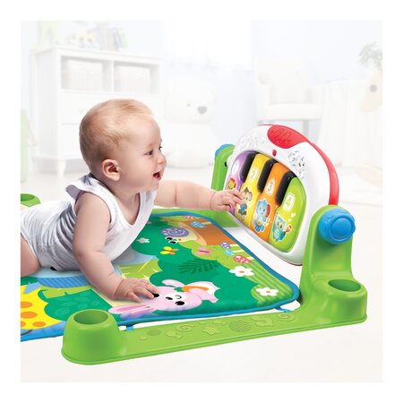 Centru de activitatie muzical Prietenii din jungla Deluxe, 0 luni+, Winfun 702986