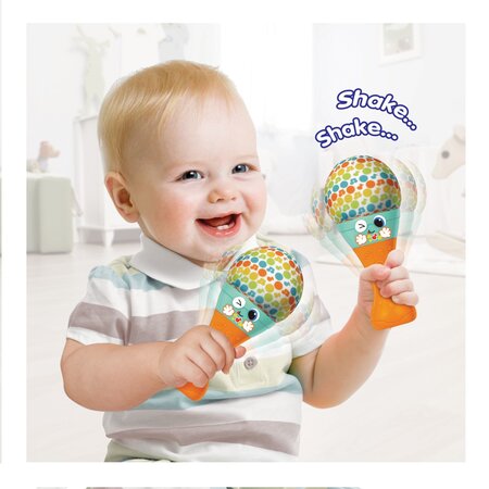 Centru de activitatie muzical Prietenii din jungla Deluxe, 0 luni+, Winfun 702993