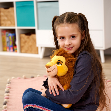 Jucarie de plus Mufasa Regele Leu, 25 cm, 0 luni+, Disney 702963