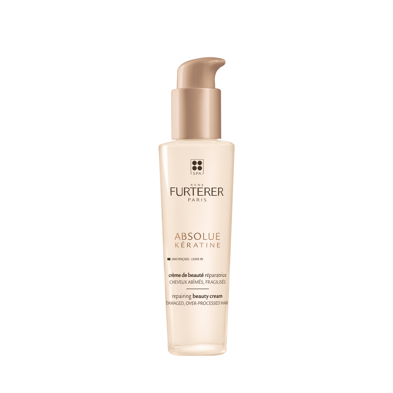 Crema leave-in pentru par deteriorat Absolue Keratine, 100 ml, Rene Furterer