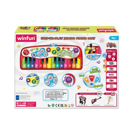 Covoras pian, 4 ani+, Winfun 703089
