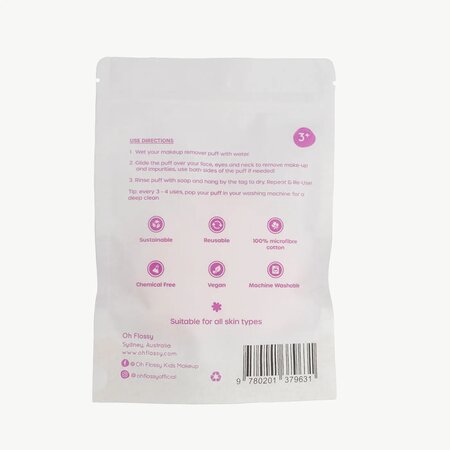 Discheta demachianta pentru copii si adulti, Roz, Oh Flossy 703243