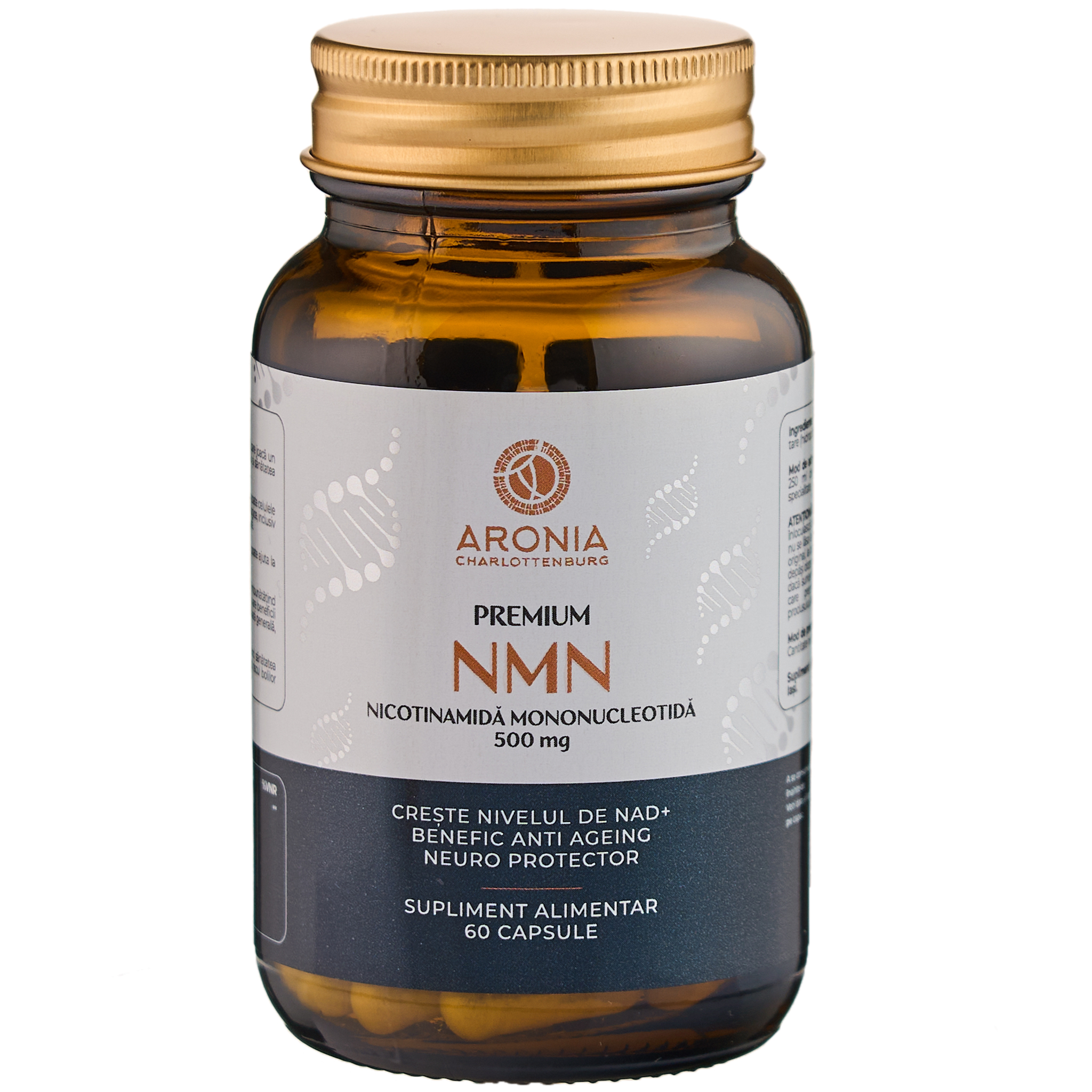 Premium NMN, 500 mg, 60 capsule, Aronia Charlottenburg