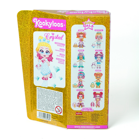 Papusa Crystal Golden Gala, 3 ani+, Kookyloos 703307