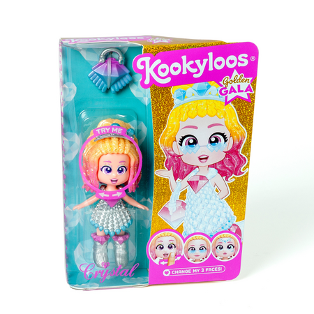 Papusa Crystal Golden Gala, 3 ani+, Kookyloos 703306