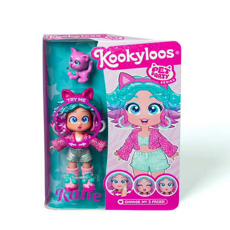 Papusa  Katie si Stella Pets Party, 3 ani+, Kookyloos 703327