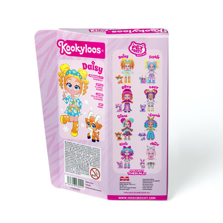 Papusa Daisy si Nara Pets Party, 3 ani+, Kookyloos 703333