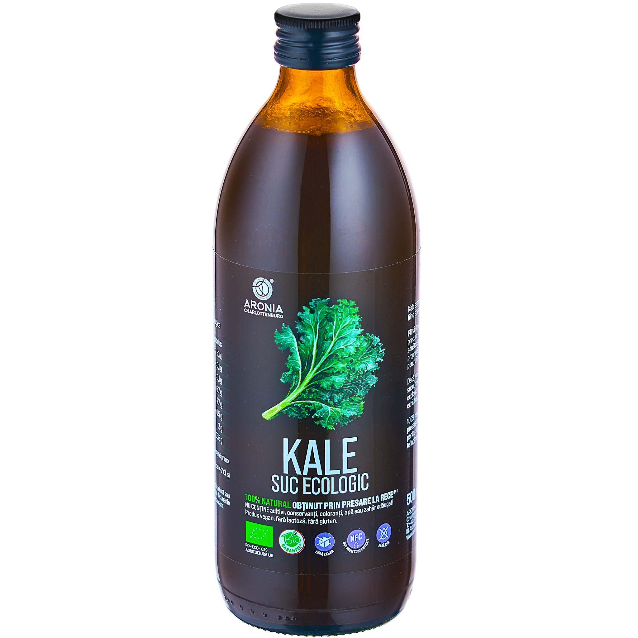 Suc Bio de Kale, 500 ml, Aronia Charlottenburg