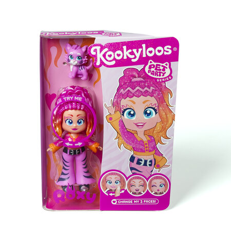 Papusa Roxy si Kira Pets Party, 3 ani+, Kookyloos 703336