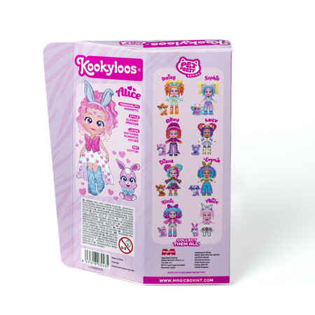 Papusa Alice si Cotton Pets Party, 3 ani+, Kookyloos 703351