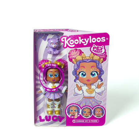 Papusa Lucy si Sprinkle Pets Party, 3 ani+, Kookyloos 703365