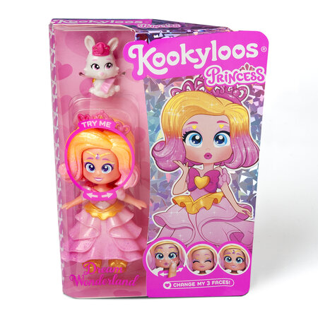 Papusa Dream Wonderland Princess, 3 ani+, Kookyloos 703394