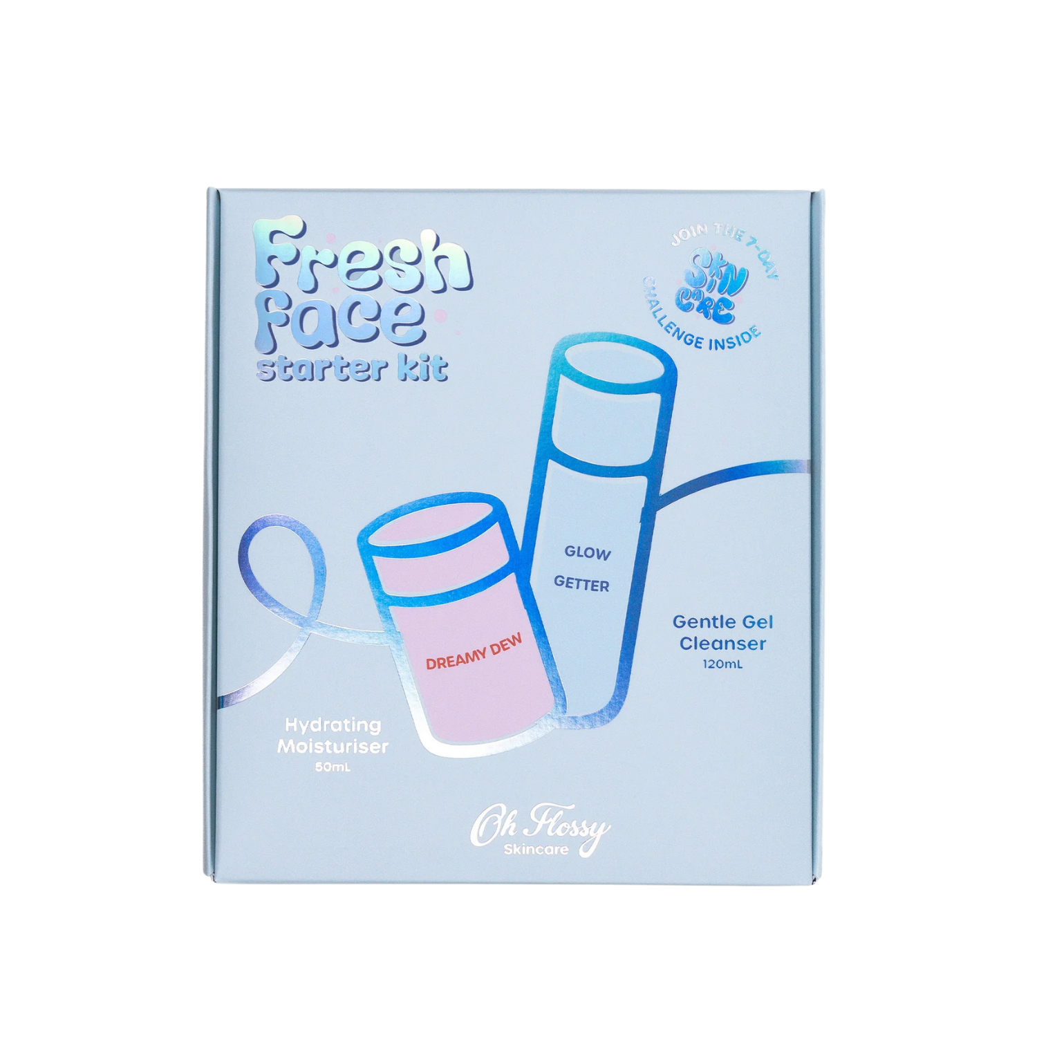 Set de ingrijire a pielii pentru preadolescenti si adolescenti Fresh Face, Oh Flossy