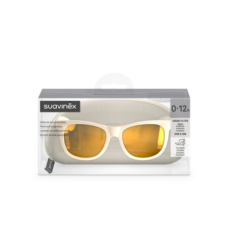 Ochelari de soare cu lentile polarizate, Animal Print, Patrati, 0-12 luni, Suavinex 703587