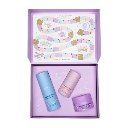 Set de ingrijire a pielii pentru preadolescenti si adolescenti Glowing Skin, Oh Flossy 703430