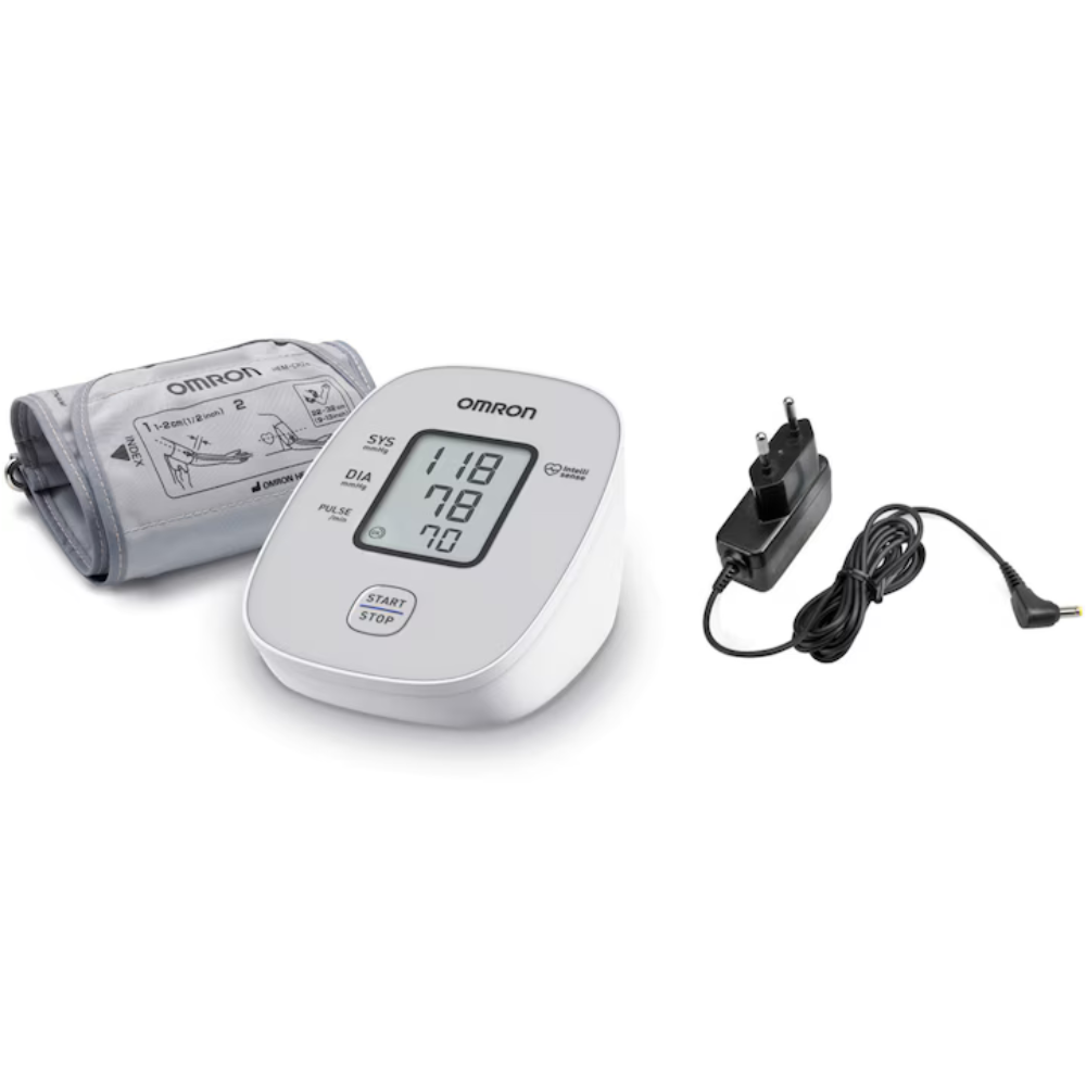 Tensiometru automat pentru brat + adaptor, M2 Basic, Omron