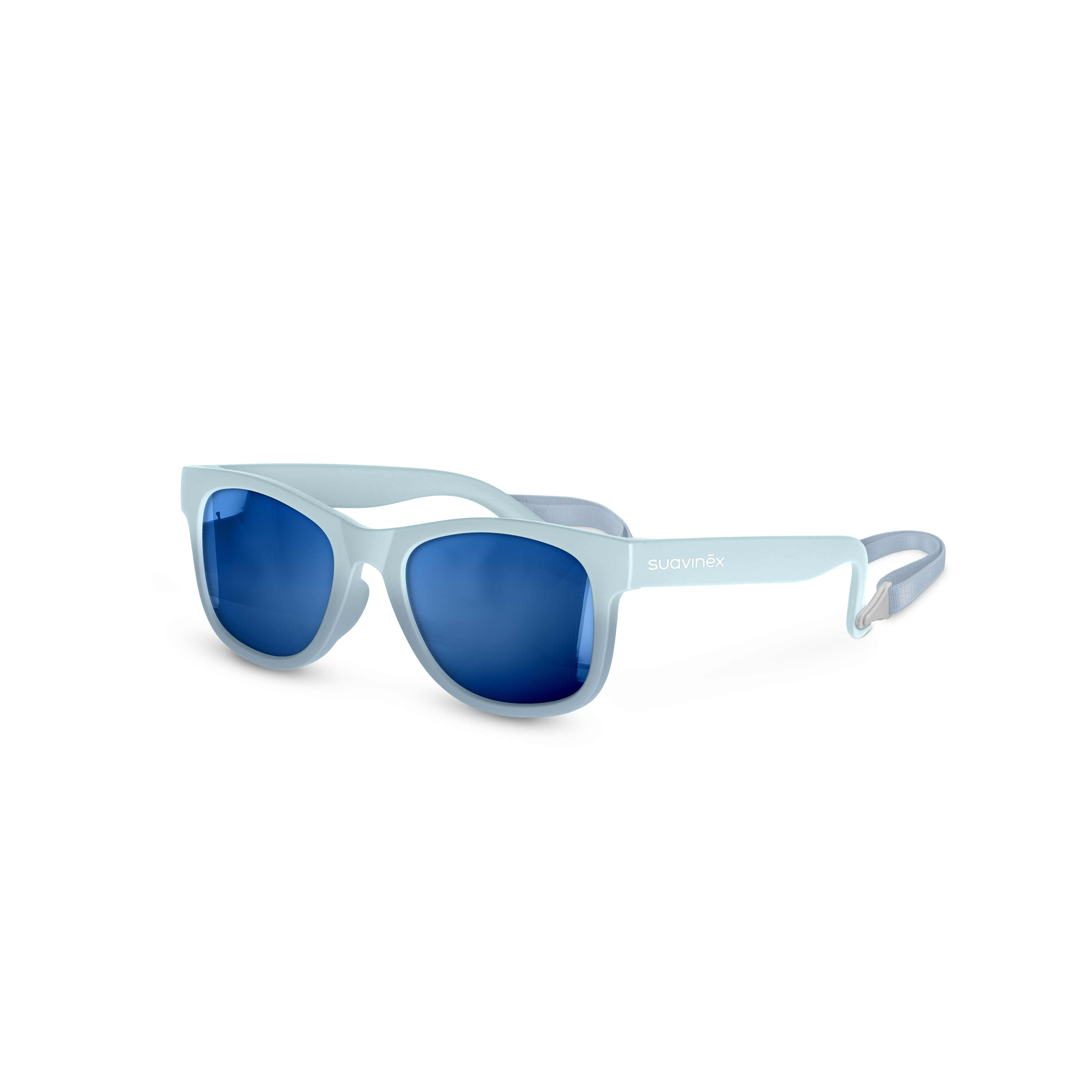 Ochelari de soare cu lentile polarizate, 24-36 luni, Albastri, Patrati, Suavinex