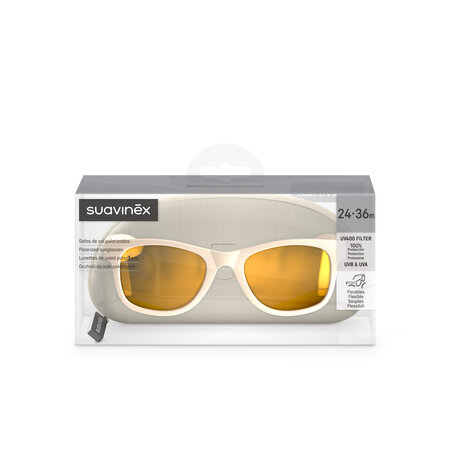 Ochelari de soare cu lentile polarizate, Animal Print, Patrati, 24-36 luni, Suavinex 703608