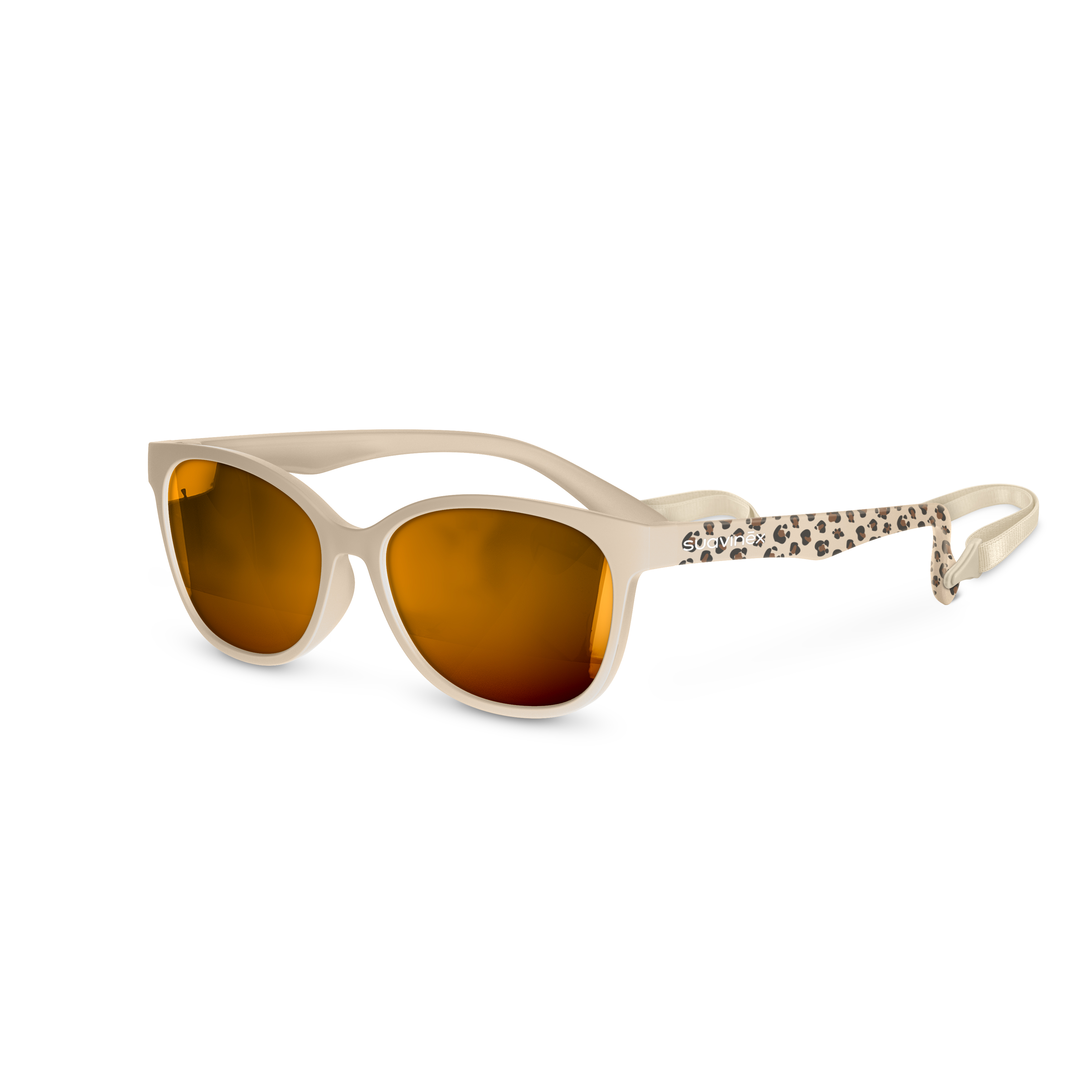 Ochelari de soare cu lentile polarizate, 3-8 ani, Animal Print, Patrati, Suavinex