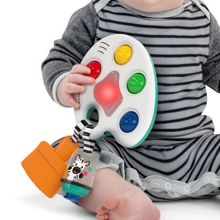 Jucarie senzoriala Color Popper Palette, 6 luni+, Baby Einstein 703701