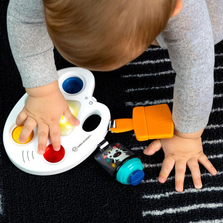 Jucarie senzoriala Color Popper Palette, 6 luni+, Baby Einstein 703703