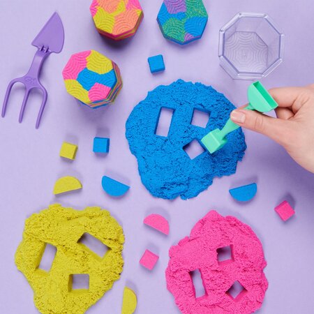 Nisip kinetic, Squish n' Create, + 3 ani, Kinetic Sand 703711